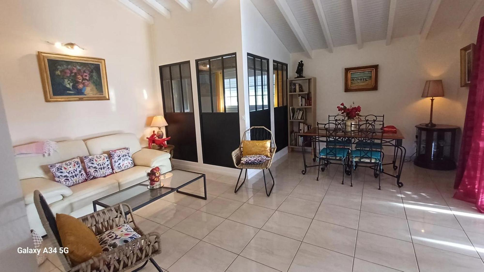 Villa Elegante A Saint Francois Avec Piscine Privee Toute L'Annee Ngoại thất bức ảnh