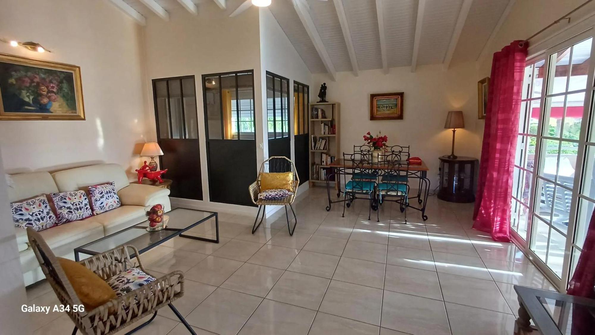 Villa Elegante A Saint Francois Avec Piscine Privee Toute L'Annee Ngoại thất bức ảnh