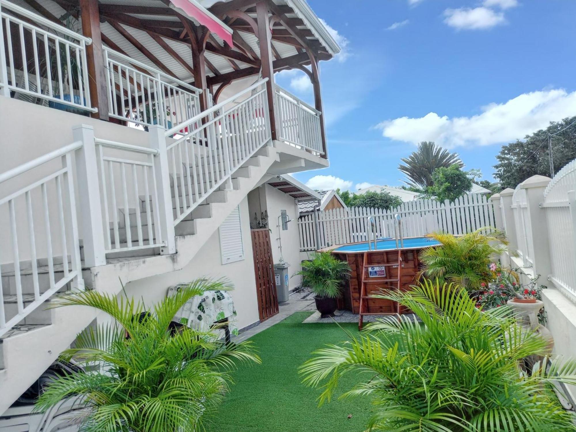 Villa Elegante A Saint Francois Avec Piscine Privee Toute L'Annee Ngoại thất bức ảnh